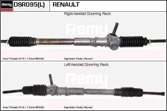 Рулевой механизм DSR095L DELCO REMY