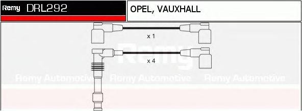 Ккомплект проводов зажигания DRL292 DELCO REMY