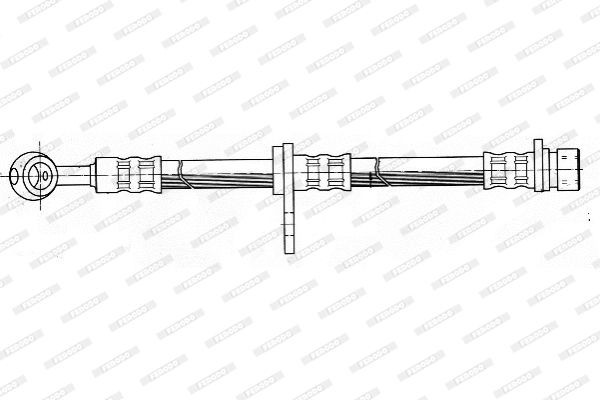 Тормозной шланг FHY2338 FERODO