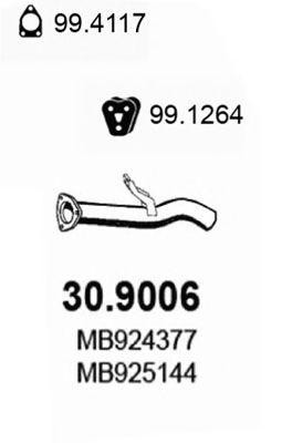 Выпускной трубопровод 309006 ASSO