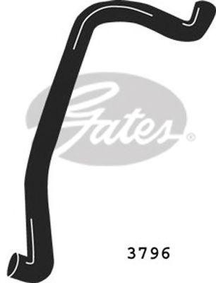 Шланг радиатора 3796 GATES