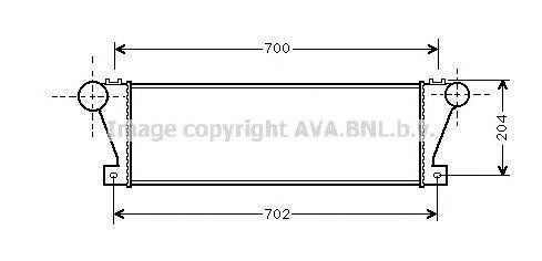 Интеркулер IV4021 AVA