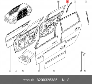 Деталь 8200325385 RENAULT