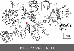 Прокладка 4679630 IVECO