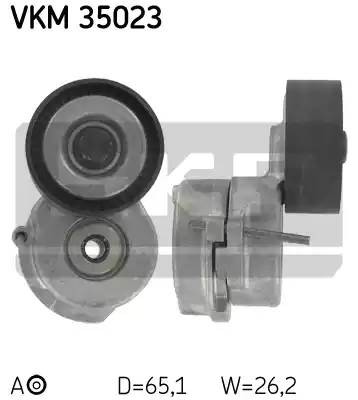 Натяжной ролик, поликлиновой  ремень VKM35023 SKF