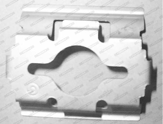 Комплектующие, колодки дискового тормоза FBA619 FERODO