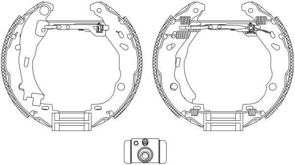 Конденсатор, кондиционер 8FC351035461 HELLA