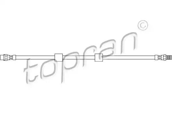Шланг тормозной 500 197 HANS PRIES