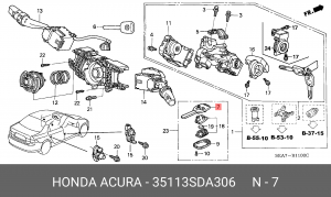 Деталь 35113SDA306 HONDA