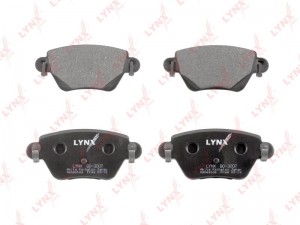 Колодки тормозные дисковые BD-3007 LYNXAUTO