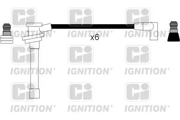 Ккомплект проводов зажигания XC913 QUINTON HAZELL