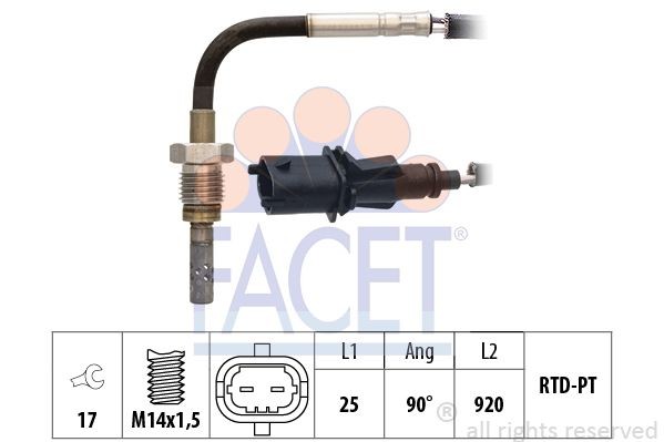 Бегунок распределителя зажигани 38116RS FACET