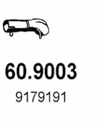 Выпускной трубопровод 609003 ASSO