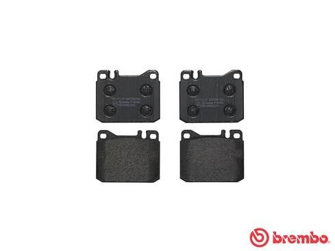 Комплект тормозных колодок, диско P50002 BREMBO