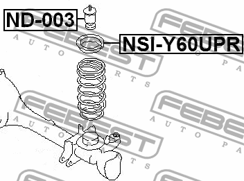 Отбойник амортизатора подвески ND-003 FEBEST