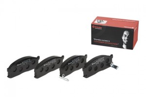 Комплект тормозных колодок, диско P49010 BREMBO