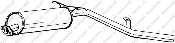 Глушитель выхлопных газов конечный 281-077 BOSAL