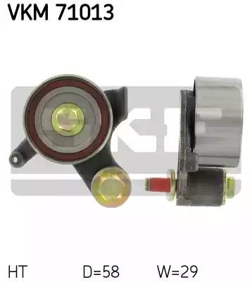 Натяжной ролик, ремень ГРМ VKM71013 SKF