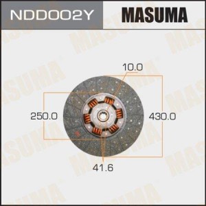 Диск сцепления NDD002Y MASUMA