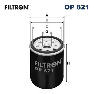 Фильтр масляный двигателя OP621 FILTRON