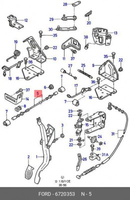 Деталь 6 720 353 FORD