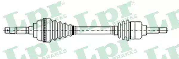 Приводной вал DS21064 LPR
