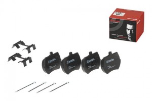 Комплект тормозных колодок, диско P52002 BREMBO