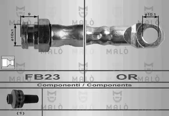 Тормозной шланг 8373 MALO