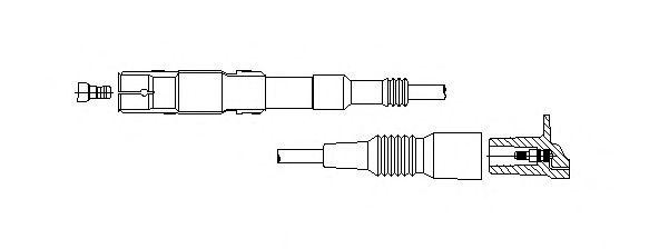Провод зажигания 11835 BREMI