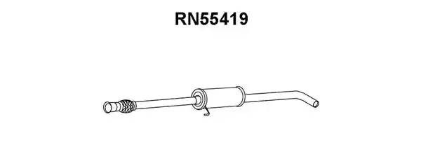 Предглушитель выхлопных газов RN55419 VENEPORTE