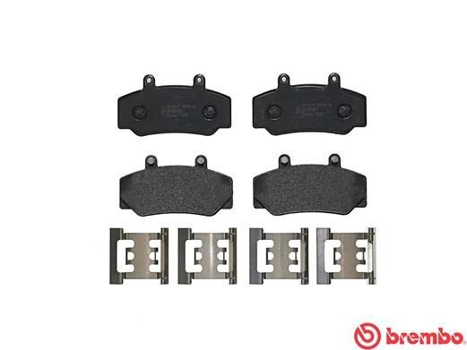 Комплект тормозных колодок, диско P86006 BREMBO