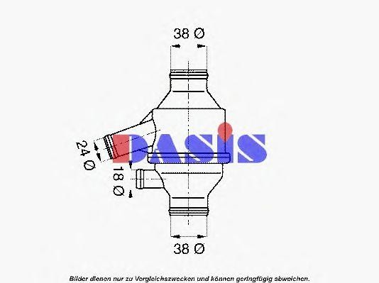 Термостат, охлаждающая жидкость 752024N AKS DASIS