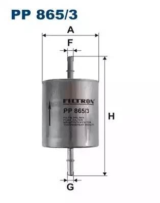 Фильтр топливный PP8653 FILTRON