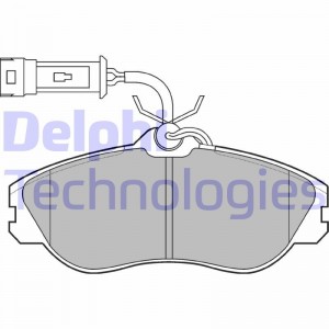 Комплект тормозных колодок, диско LP706 DELPHI