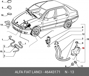 Деталь 46443171 ALFA FIAT LANCIA