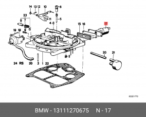 Клапан 13 11 1 270 675 BMW
