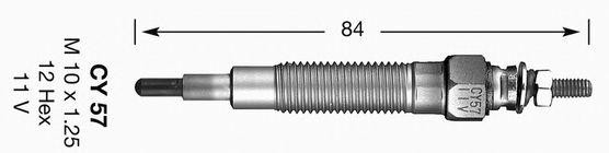 Свеча накаливания 5287 NGK NTK