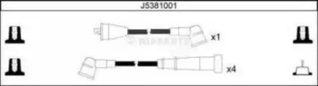 Ккомплект проводов зажигания J5381001 H B JAKOPARTS NIPPARTS