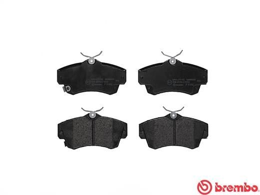 Комплект тормозных колодок, диско P11012 BREMBO