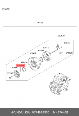 Деталь 9774934550 HYUNDAI KIA