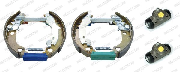 Комплект тормозных колодок FMK237 FERODO
