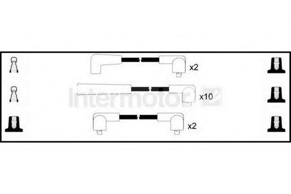 Ккомплект проводов зажигания 83056 STANDARD