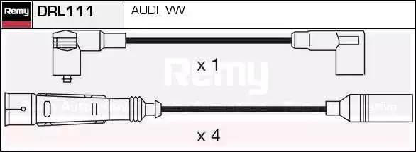 Ккомплект проводов зажигания DRL111 DELCO REMY