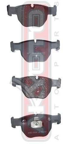 Колодки тормозные дисковые AKDC-0334 AKYOTO