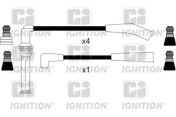 Ккомплект проводов зажигания XC766 QUINTON HAZELL
