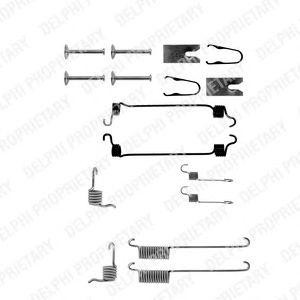 Комплектующие, тормозная колодка LY1223 DELPHI
