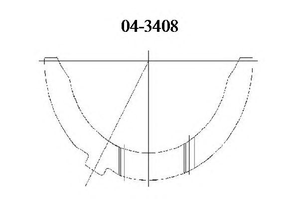 Подшипник 04-3408 GLYCO