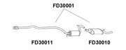 Глушитель выхлопных газов конечный FD30001 VENEPORTE