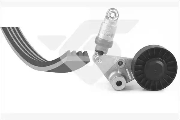 Поликлиновой ременный комплект KHV33 HUTCHINSON