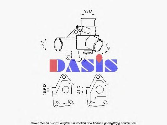 Термостат, охлаждающая жидкость 750401N AKS DASIS